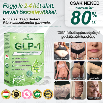 │Hivatalos webáruház│🌿 CrazyLeaf® SMGT-GLP-1 Nano Mikrotűs Tapasz 👉Természetes segítség túlsúly, fáradtság, bőr- és ízületi problémák ellen.
