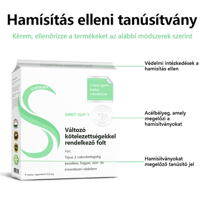 Voilaist® SMGT-GLP-1 nano mikrotűs tapasz ⚡(Fájdalommentes, hosszan tartó, kezeli a cukorbetegséget, az elhízást és a szív- és érrendszeri betegségeket)