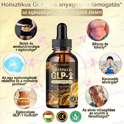 FormaÉlet® GLP-1 Moringa Fogyókúrás és Egészségfokozó cseppek  (⭐Élelmiszer-minőségű zsírégető – Az Obesity Society fejlesztése)