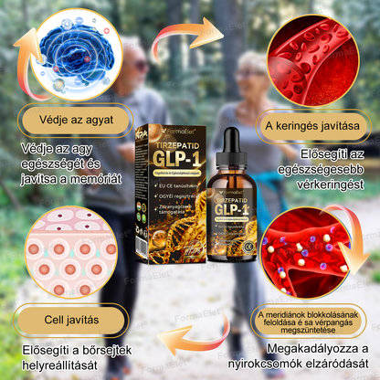 FormaÉlet® GLP-1 Moringa Fogyókúrás és Egészségfokozó cseppek  (⭐Élelmiszer-minőségű zsírégető – Az Obesity Society fejlesztése)