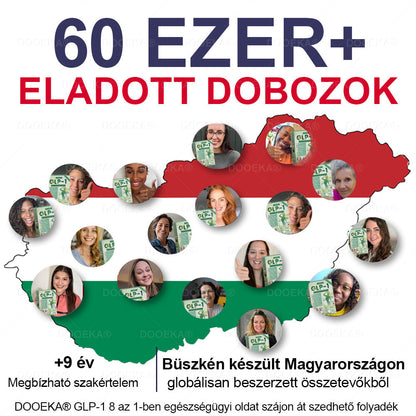 𝐷𝑂𝑂𝐸𝐾𝐴® GLP-1 8 az 1-ben Fit & Vital Szájon át szedhető oldat – ✔ Napi egyszer, 7 nap alatt látható változás / Elhízás, szív- és érrendszeri egészség, cukorbetegség, alvási apnoe, bélrendszer egészsége, ízületi problémák és még sok más esetén