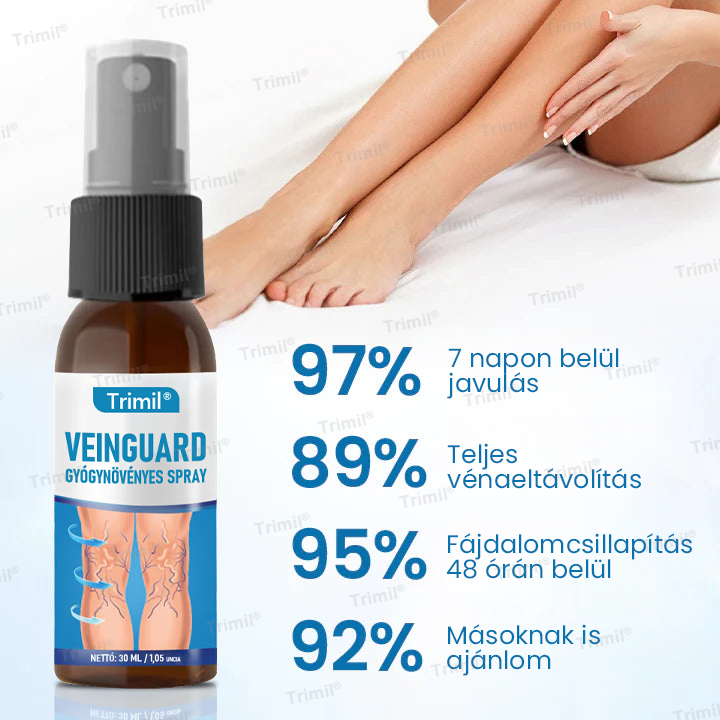Trimil® VeinGuard Gyógynövényes Spray — 🎯Klinikailag bizonyított, hogy mindössze 7 nap alatt megszünteti a visszereket!