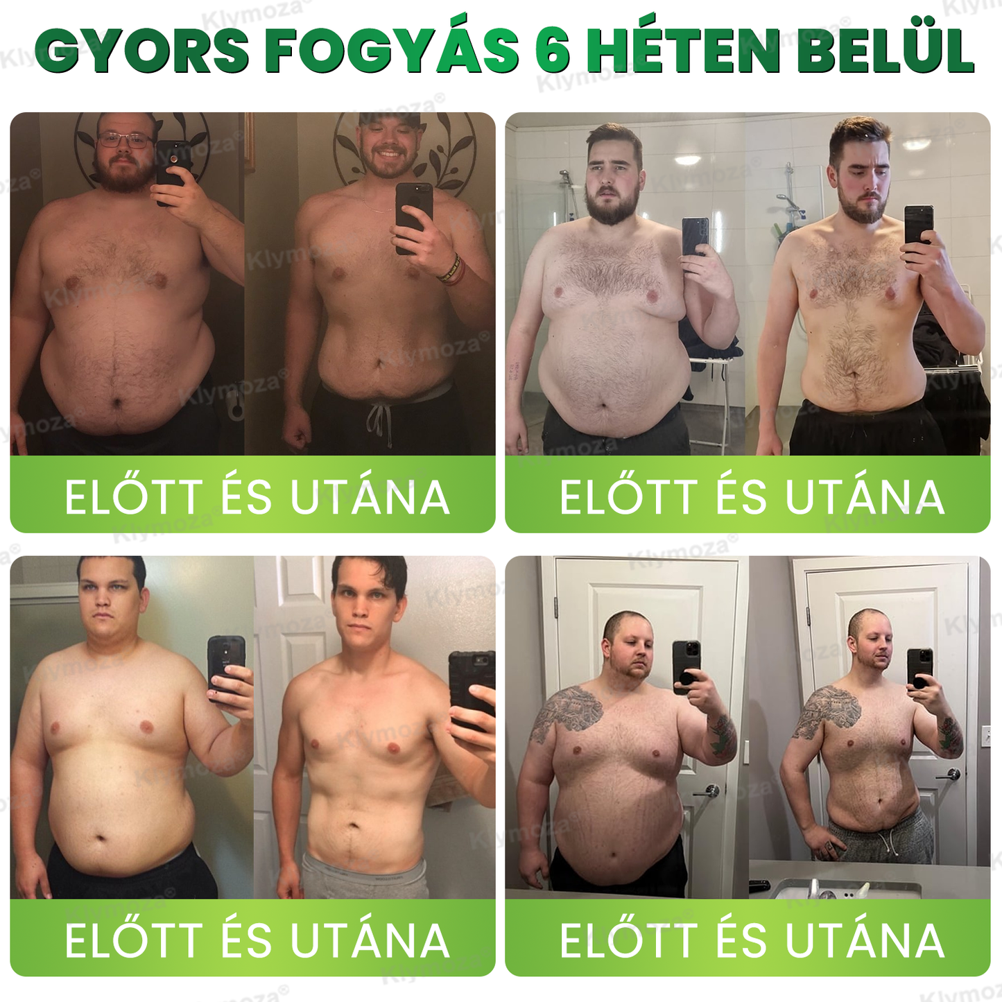 Klymoza® GLP-1 BioMetabolikus Cseppek 🏆 Élelmiszeripari zsírégető — a Magyar Elhízástudományi Társaság (HSSO) fejlesztésében
