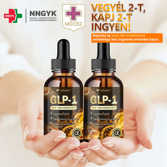 FormaÉlet® GLP-1 Moringa Fogyókúrás és Egészségfokozó cseppek  (⭐Élelmiszer-minőségű zsírégető – Az Obesity Society fejlesztése)